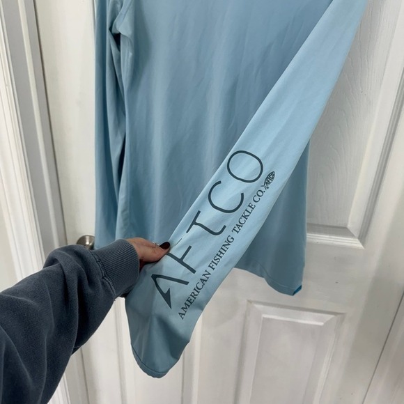 Aftco Women's Small Long‎ Sleeve Fishing Shirt - Picture 2 of 7